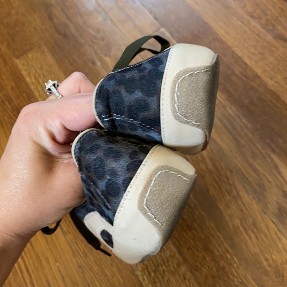 Boden Pony Hair Leopard Print Shoes - Picture 6 of 9